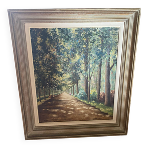 peinture Forêt Gilbert