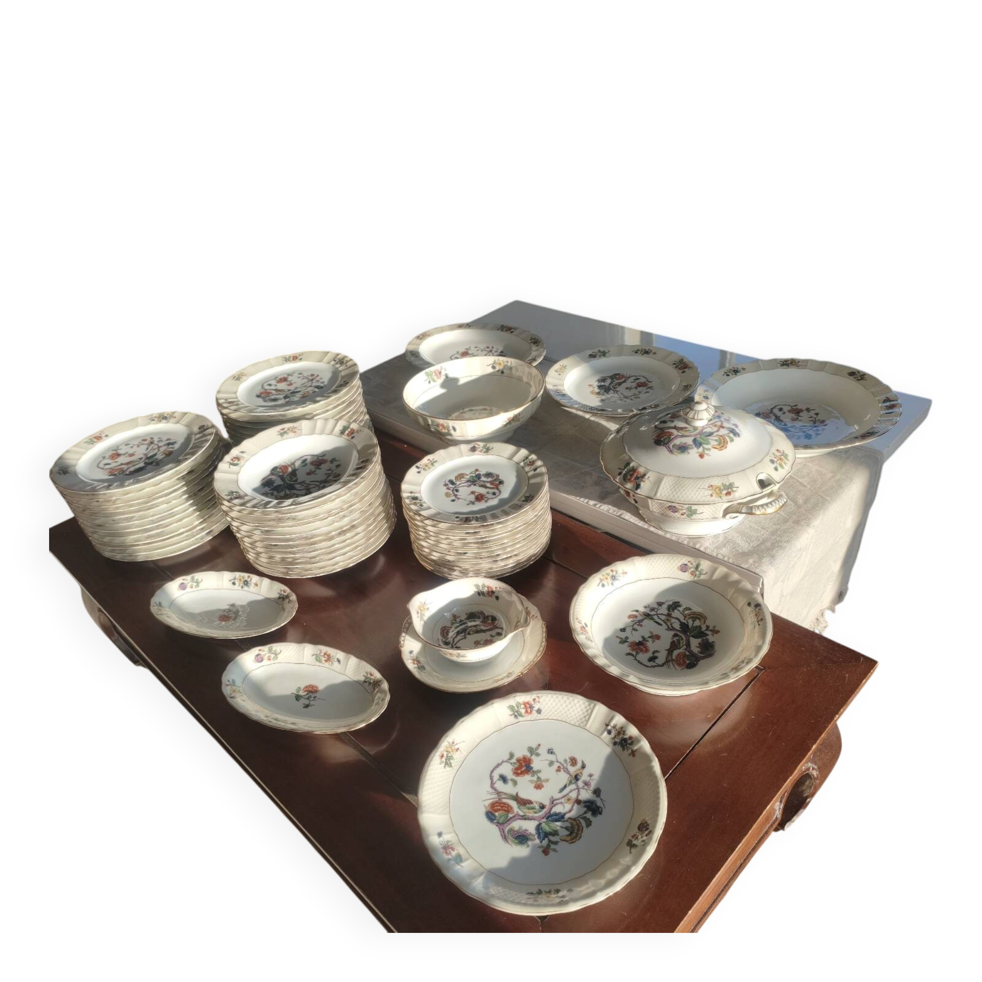 Bernardaud - Bengali - Set complet 59 pièces