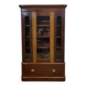 Bibliothèque anglaise - acajou