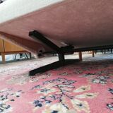 Large vintage convertible sofa bed, 70s, Czechoslovakia