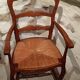 Antique mulched armchair