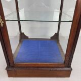 Beautiful mahogany museum display cabinet from England, circa 1925.