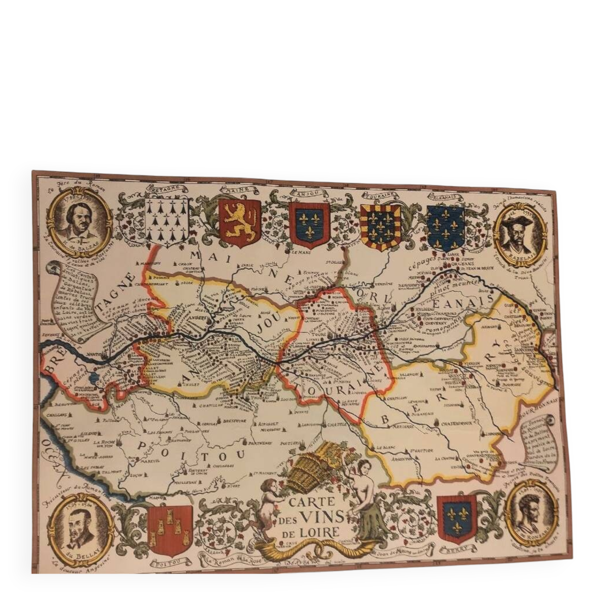 Affiche vins loire - Bérengère Pro