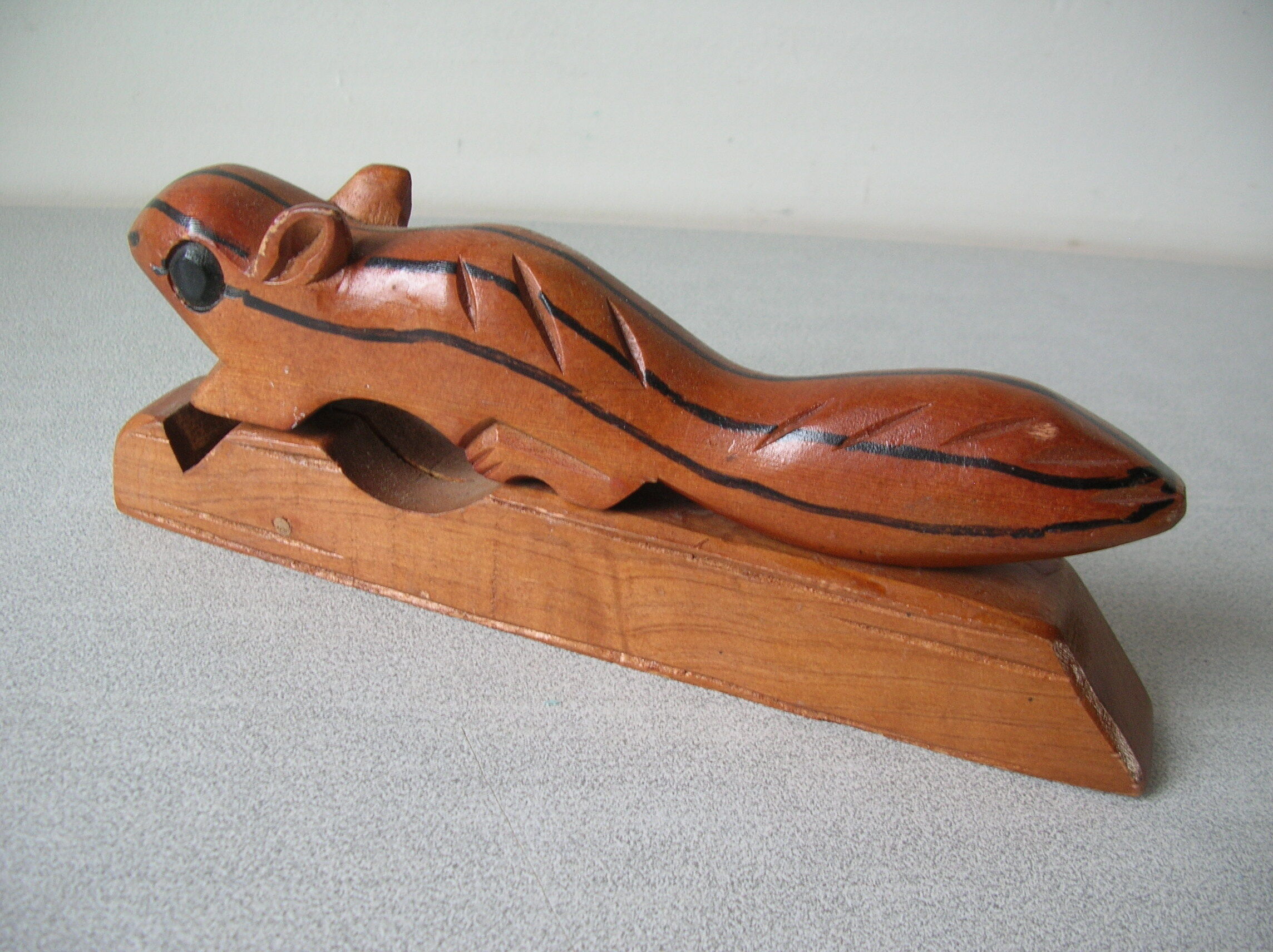 Old nutcracker nutcracker a carved wooden squirrel deco kitchen countryside