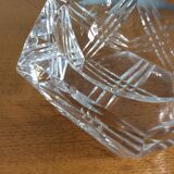 Vintage crystal ashtray Val St Lambert