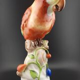 Herend porcelain macaw parrot figurine vintage