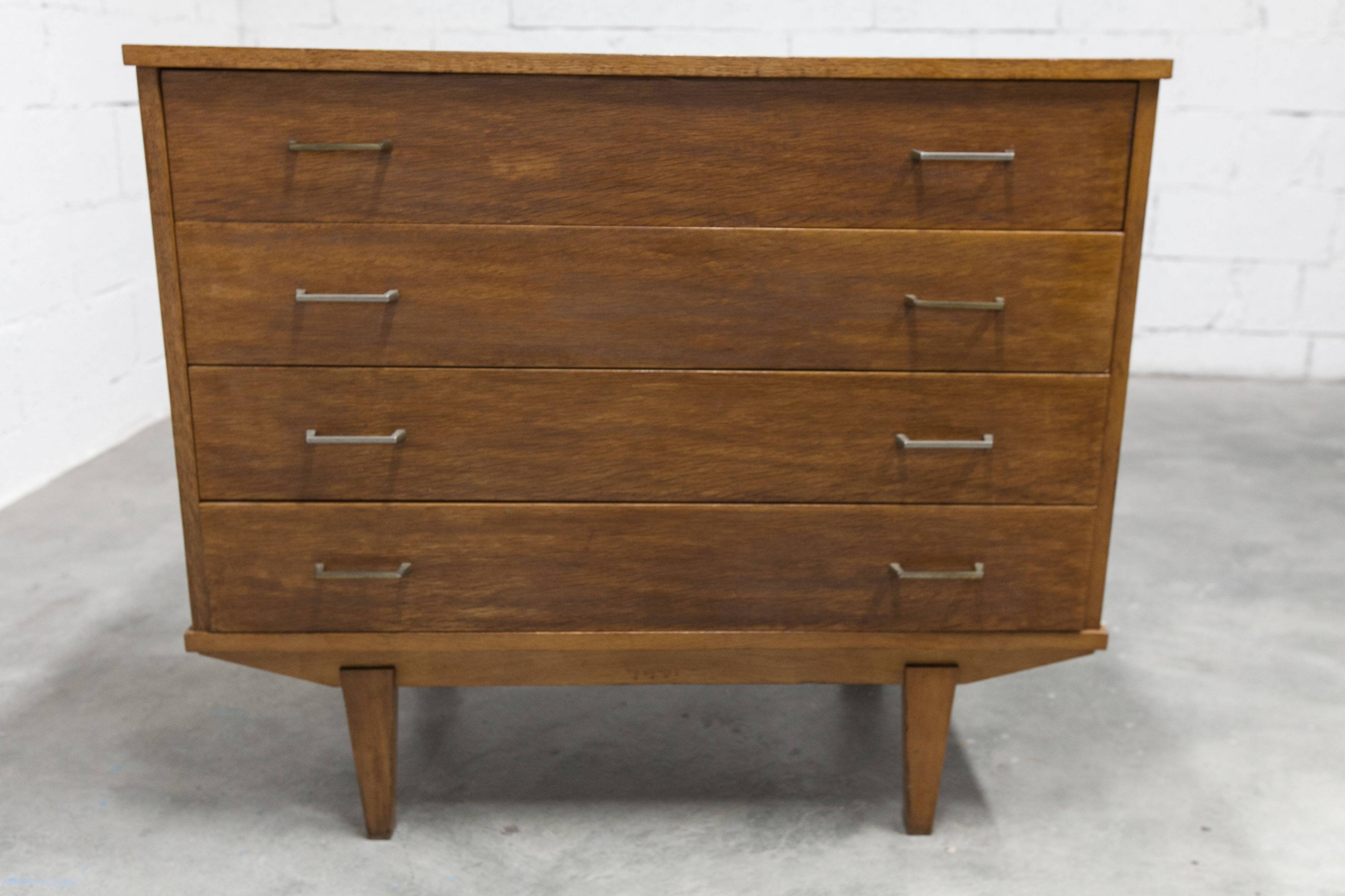 Commode scandinave 1960 4 tiroirs