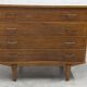 Commode scandinave 1960 4 tiroirs