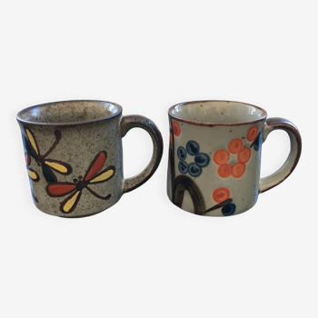 Pair of Scandinavian mugs