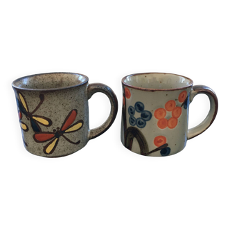 Pair of Scandinavian mugs