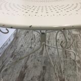 Iron garden table