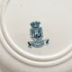 6 flat ironstone plates “Hollyhock” Gien