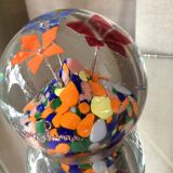 Sulphide with floral decoration josephine