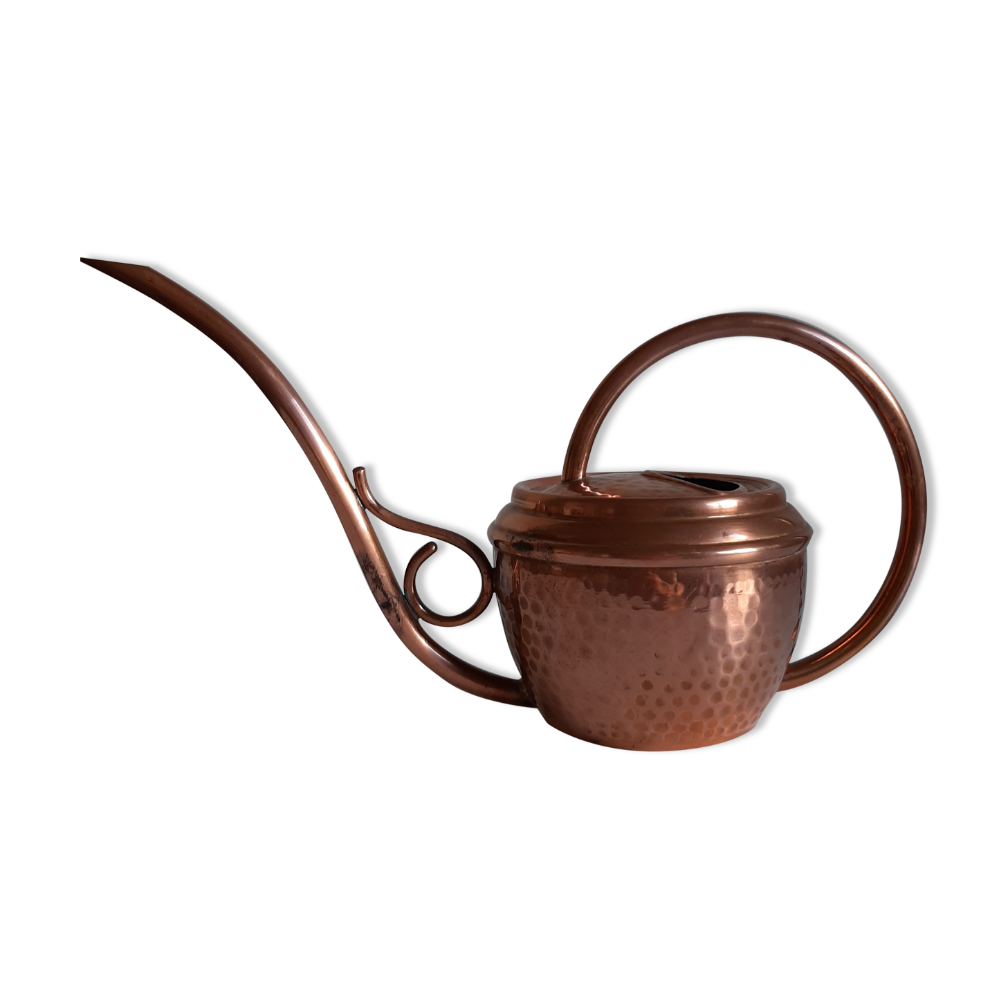 Vintage copper watering can
