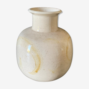 White ceramic vase