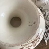 Compotier ancien en faïence de Luneville