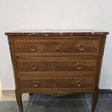 Commode style transitoire en marqueterie