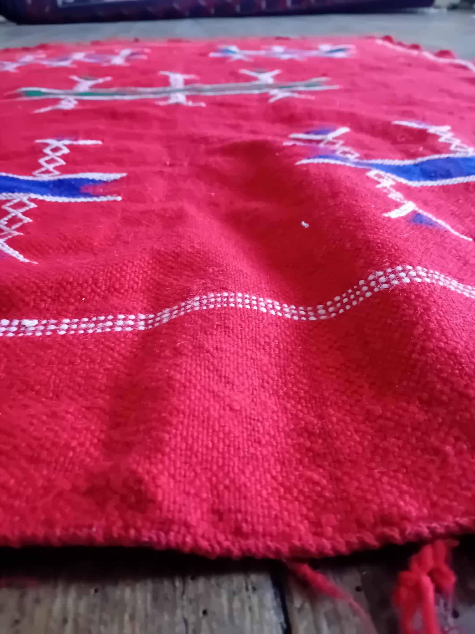 Handmade Berber Kilim 125x97cm