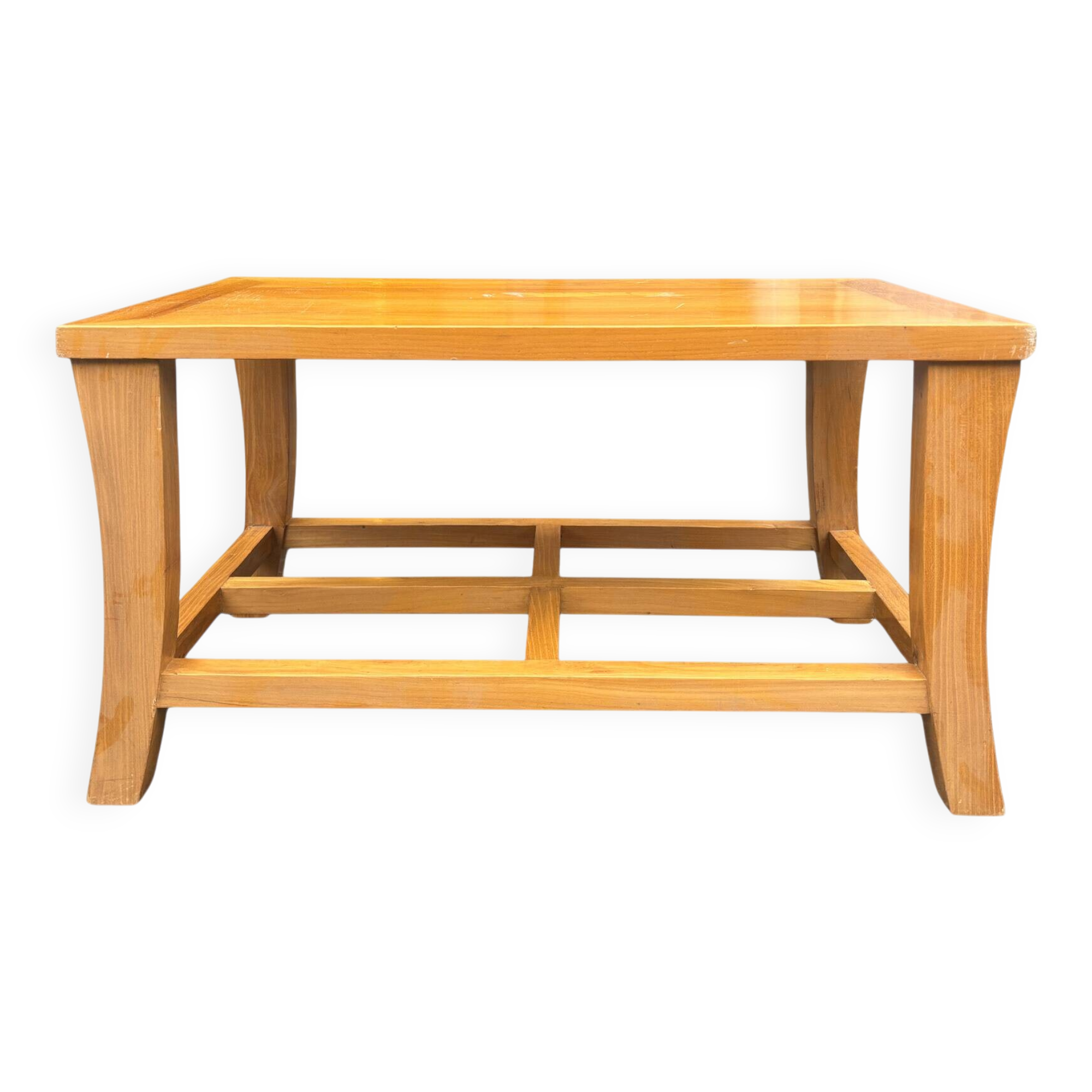 Solid wood table