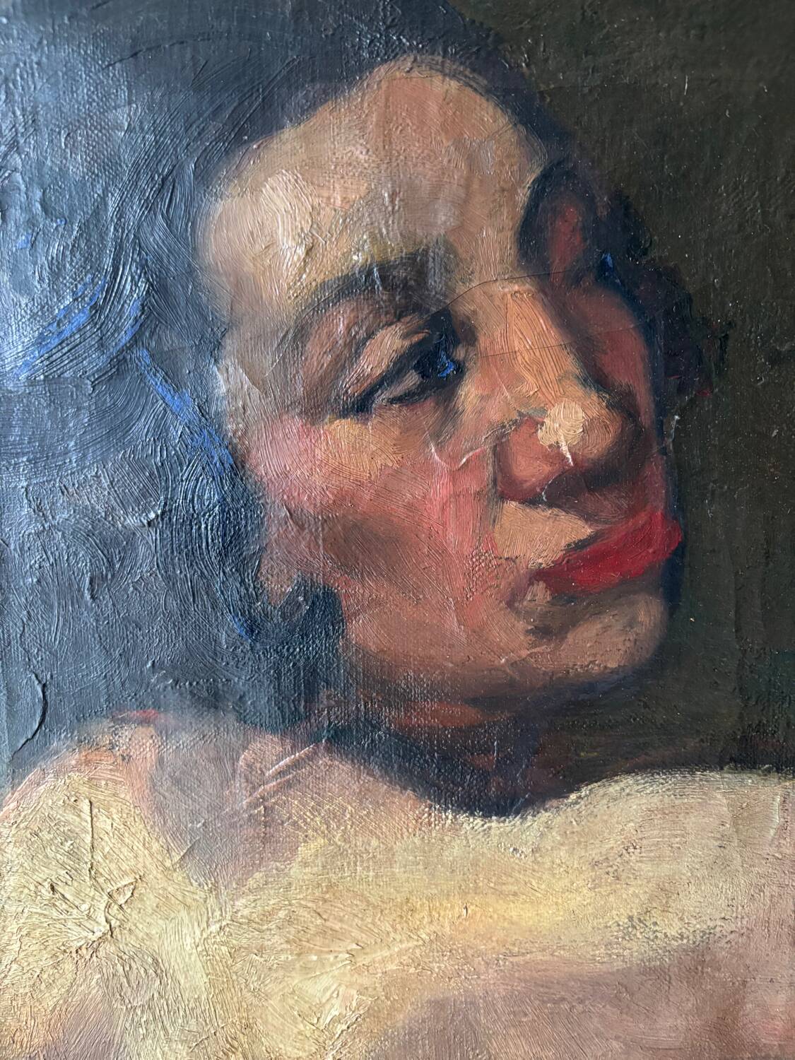 Portrait of a woman from 1924