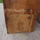 Sorting wood locker cabinet with Vintage labels