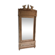 Pine wardrobe with mirror 1900s