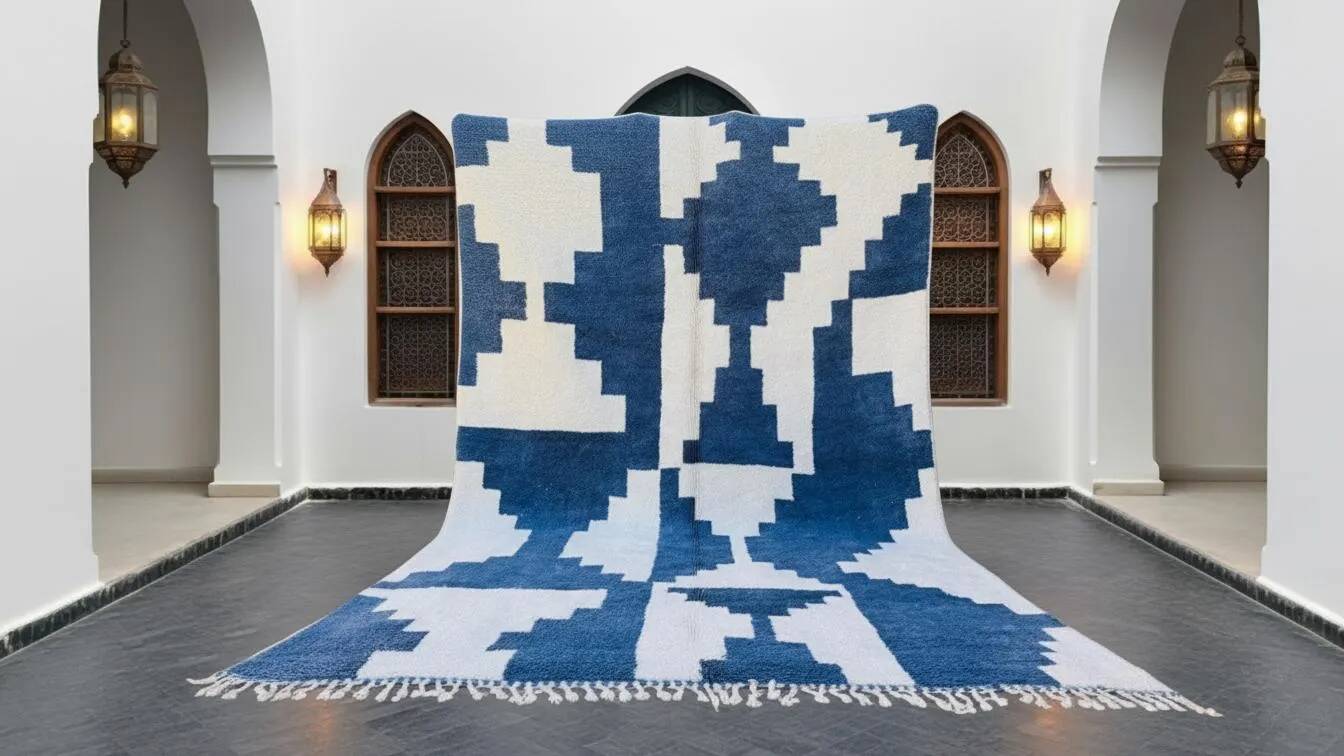 Handmade traditional rug 250cm x 150cm