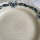Hollow plate 1900 Terre de Fer B.H.V. Denise Longchamp