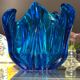 Vintage Cobalt Blue Glass Vase by Jacques – Edelweiss Label, 1970s