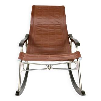 Takeshi Nii folding rocking chair from the 1970s