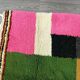 Tapis tissé en laine multicolore 250cmx150cm