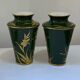 Paire de vases en porcelaine Art Nouveau