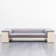Brigadier sofa, 70s, new fabric