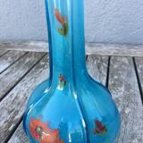 Soliflore verre soufflé bullé, 1930/40