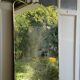Large vintage mirror with bevelled glass.