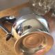 Vintage stainless steel milk jug