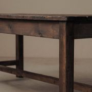 Table de ferme en pin massif, vers 1900