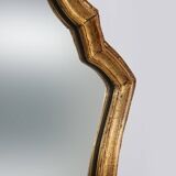 French rococo-baroque style Mirror in wood with gilded frame