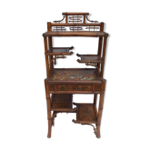 Cabinet bambou 1900 extrême oriental