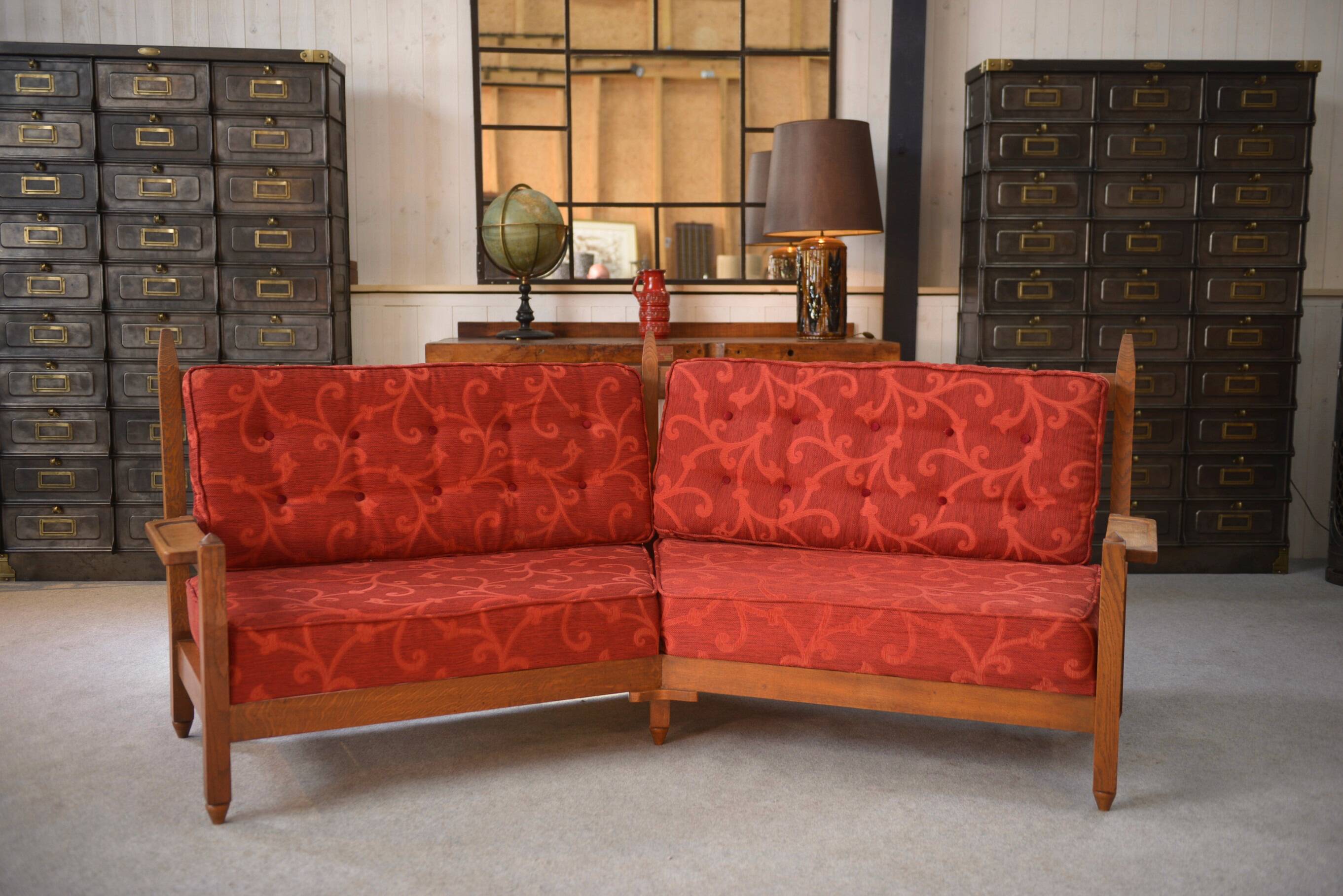 Your Home Sofa by Guillerme and Chambron 1960s