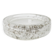 Murano glass ashtray with bubbles, Mid Century Modern style, 1960s.