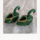 Ceramic swan salt and pepper shaker