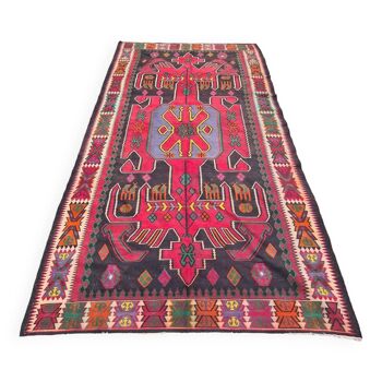 Turkish Kilim rug 1960s 1970s 205x360cm