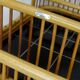 1950s mid century trolley serving cart bamboo wicker black formica