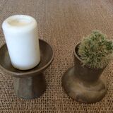 Sandstone candlesticks