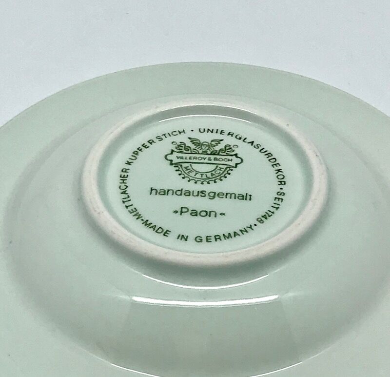 Ensemble Villeroy and Boch Peacock