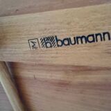 Set of 4 Baumann wooden chairs, Tacoma model