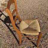 Pair of mulched chairs