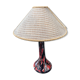 Ceramic lamp vintage and Japanese Lampshade
