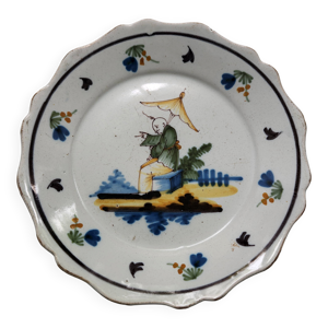 assiette ancienne faïence